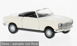 Brekina 29176 - H0 - Peugeot 204 Cabrio - weiß